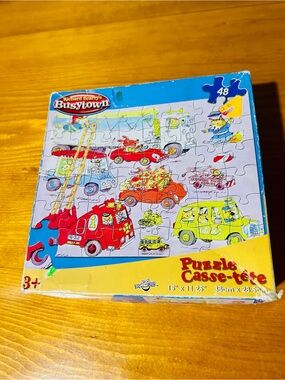 (3/$10) 48-Piece Richard Scarry Busytown Puzzle